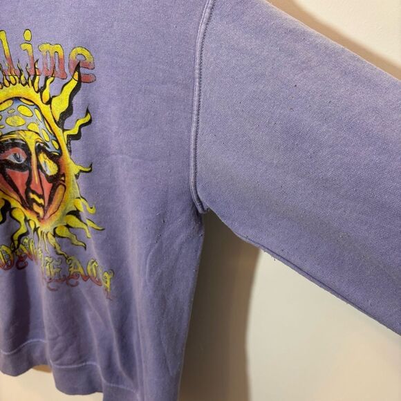 Sublime Long Beach 2021 Tour Crewneck Pullover Purple Medium Sweatshirt - Picture 6 of 12
